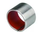 250N/mm² Self Lubricating Red PTFE Metal Polymer Bearings
