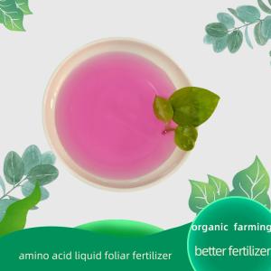 China High Phenylalanine Potassium Vegetable Amino Acid Fertilizer Liquid Black Or Brown Golden Liquid For Agriculture factory