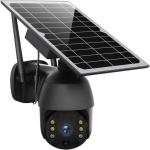 PIR Radar Tuya Smart Camera PTZ 355 Solar Powered Wireless Outdoor Security