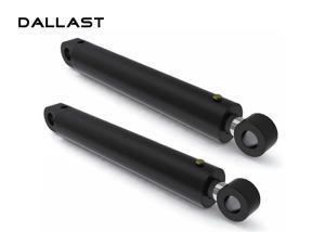 China Double Earring HSG Series Telescopic Piston Rod Gate Lift Hydraulic Cylinder factory