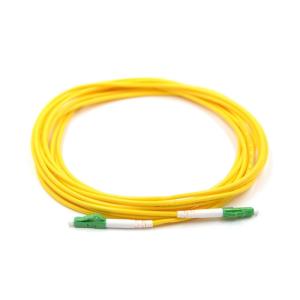 China G655 LC To LC Single Mode Fiber Patch Cable G657 0.2db factory