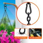 OEM Black Oxide Finish Carbon Steel Snap Hook Carabiner Customizable For B2B