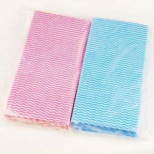 Nonwoven Fabric Kitchen Household Cleaning Cloths Disposable for Cleaning