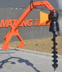 China Hot sell post hole digger for tractor 3 point linkage factory
