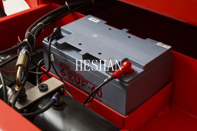 Semi Electric Small Scissor Lift Table Platform 4.8M Narrow Aisle Capabilities