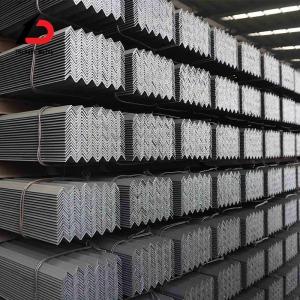 China Hot Rolled A36 Q235 SS400 St37 Q235 SS400 A36 ASTM JIS Mild Structural Equal Steel Angle Bar factory