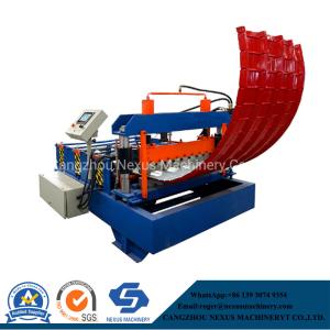 China Metal Rib Profile Roof Sheet Crimping and Curving Machine factory