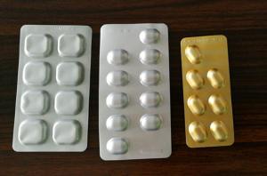 China Aluminum Aluminum Automatic Blister Packing Machine / Blistering Machine for capsules, tablets, pills factory