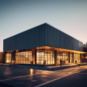 China Sturdy / Durable Prefabricated Steel Structure Factory Customized factory
