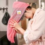 Luxury Quick Drying Microfiber Hair Towel for Girl Women Custom Hair Turban