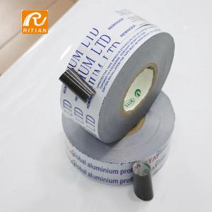 China No Gluing Self Adhesive PE Protection Film Surface Protective Black And White Film For Aluminum Profile factory
