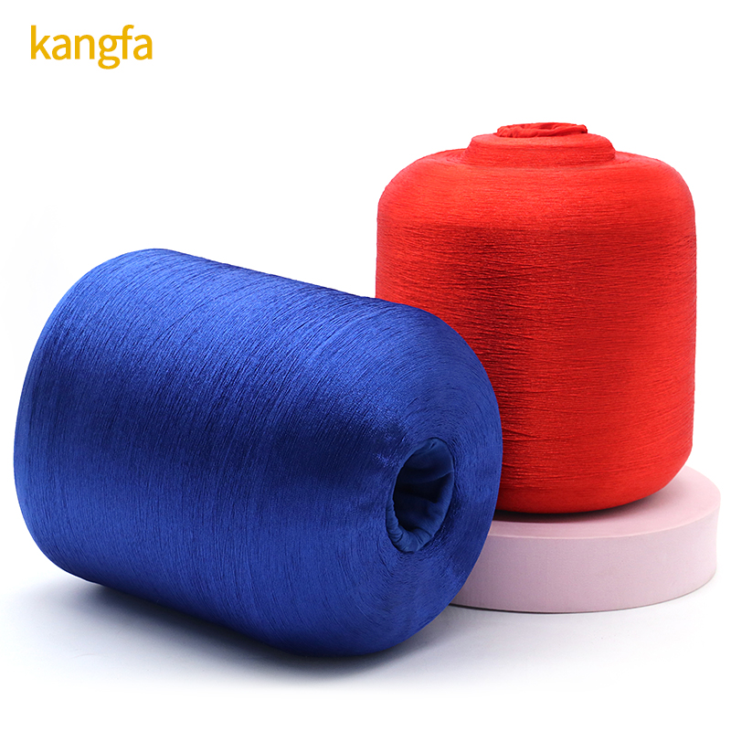 1.25-1.5kg Net Weight/cone Dyed High Tenacity Polyester Yarn 120D/2 for Customization