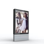 86 Inch Floor Stand Or Mounted Aluminum Indoor Digital Signage Media Player