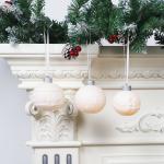 DIY Decorating Ceramic Anniversary Gift , Christmas Ball Ornaments For Home