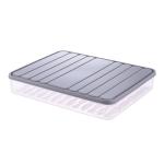 Plastic Bacon Keeper, Deli Meat Saver, Fridge Food Storage Container with Lid