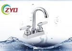 Durable Gooseneck Faucet , Corrosion Resistance Polished Chrome Kitchen Faucet