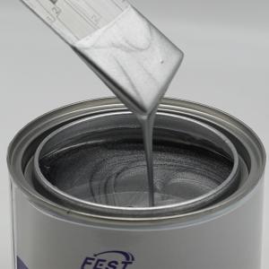 China High Performance Supplies Medium Aluminum Car Paint 1k Silver Car Paint Silver Color Paint factory