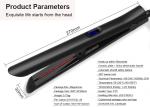 Ceramic Tourmaline Titanium Dual Voltage Infrared Flat Iron 2 In 1 Straightener