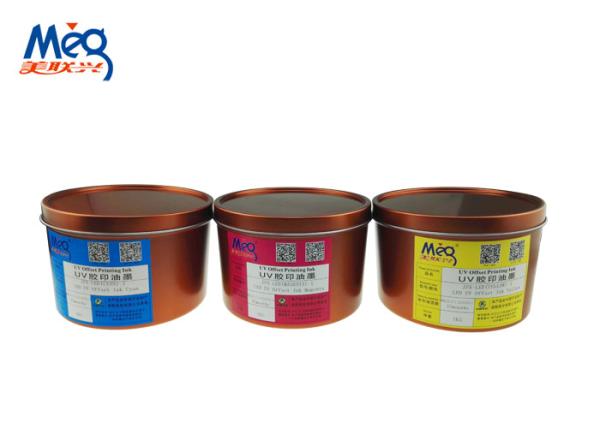 Thermal Paper UV LED Ink , LED UV Printing Ink Customized Color 12 Month