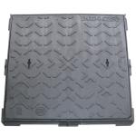 Durable Ductile Iron Manhole Cover Circular EN124 D400 For Urban Utilities