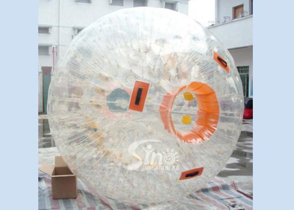 TPU Giant human inflatable zorb ball suit with reinforce entrance from Sino