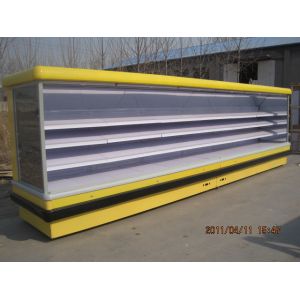 3m Dynamic Fan / Evaporator Open Multideck Open Chiller for Factory