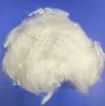 Raw White Polyester Low Melt Fiber 100% Virgin Good Resilience Heat Resistant