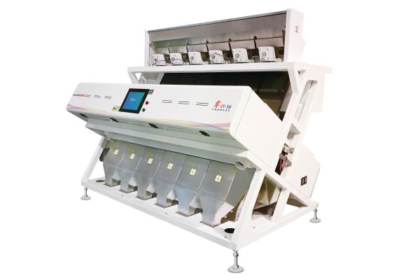 High Capacity Intelligent CCD Color Sorter Optical Color Sorter For Beans Grain