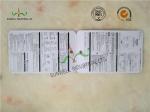 Electronic Scale Booklet 400GSM Thick Cardboard With Wearproof - UV Coating