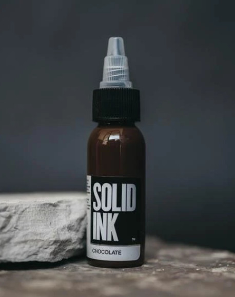 Natural Looking Permanent Makeup Pigment Solid Ink Tattoo Ink Vegan Chocolate 30ML