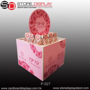 China Custom Cosmetic Pallet display stand factory