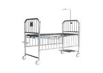 Stainless Steel Manual Children Hospital Bed Two Function Molibe
