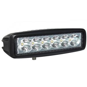 China Passenger Car Ultra Slim Led Bar Flush Mount Off Road 18W ECE DC 24V factory
