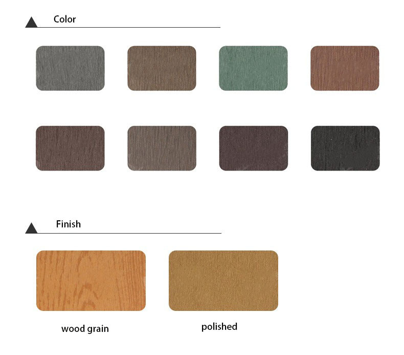 Waterproof WPC outside Wall Panel 145x20.5mm Wood Plastic Composite Flat Board For Decoration