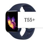 Apk T55+ Square Shape Smartwatch Android App Iphone Charging Bands