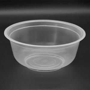 China PP 32 Oz Disposable Bowl 1000ml Clear Plastic Salad Bowls Disposable factory