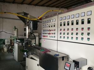 China Low Noise Wire Making Machine , Cable Manufacturing Machine For Power Cord factory
