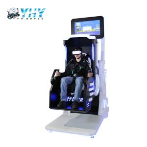 China 360 Rotate Shooting Roller Coaster Game Simulator 9D Chair Vr Arcade Machine factory