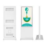 50inch Popular android 4k standing digital signage advertising player panel