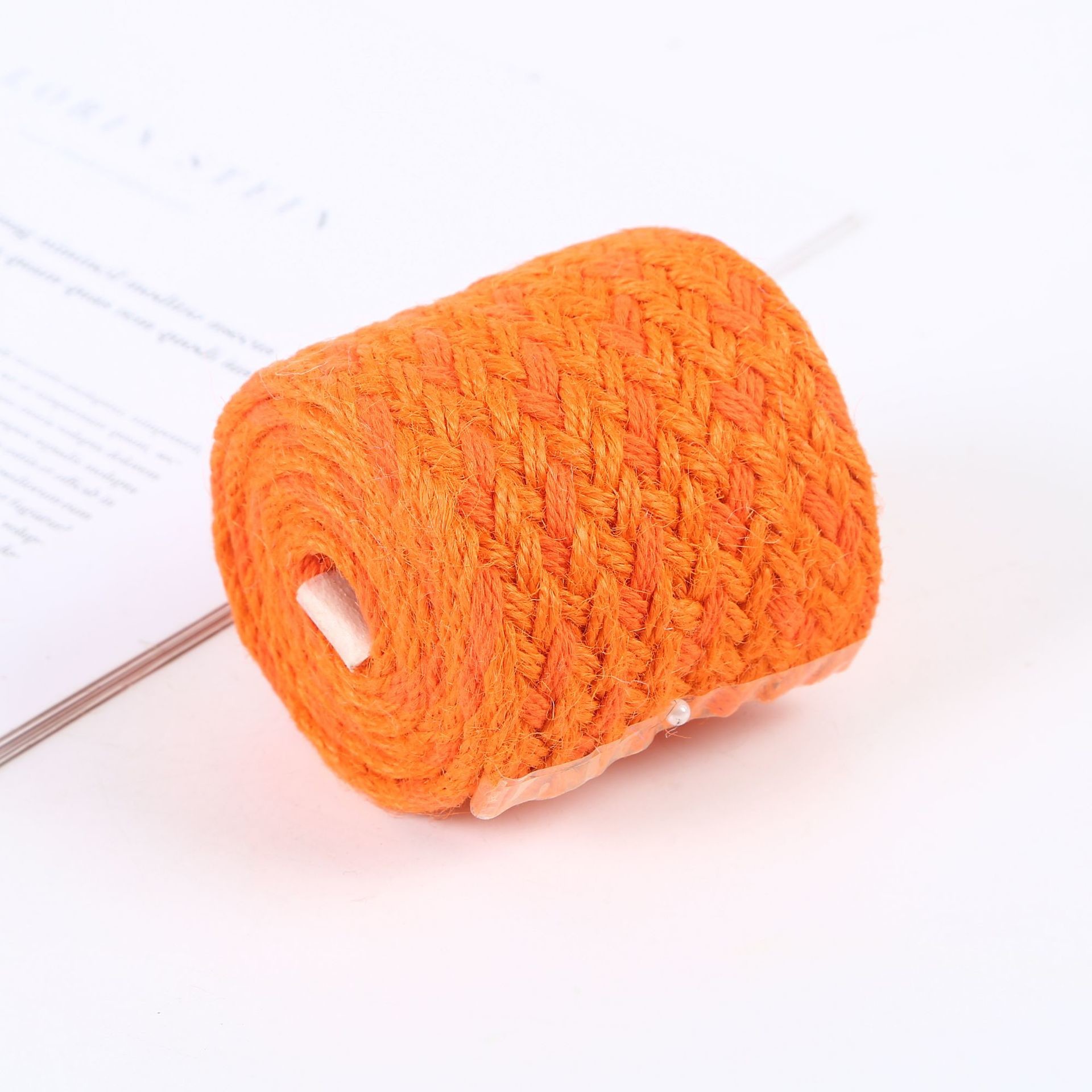 Woven Braided Jute Ribbon Colorful Blue Jute Ribbon For Christmas Tree
