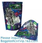 Self-Sealing Zipper Pouch, Resealable Odor Proof Bags, Zip Top Waterproof, Food