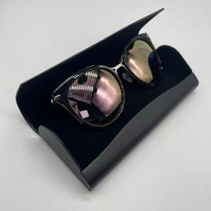 China Durable Hard nylon Mens Glasses Case Super Soft Fabric Easy Storage 16CM factory