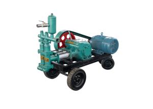 China Horizontal 75L/MIN Cement Mortar Pump Machine Tunnel Subway Use factory