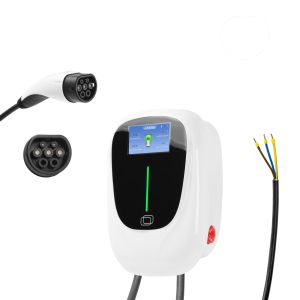 China Smart Home EV Charging Station With App/DLB/RFID/WIFI/Bluetooth 7kW 11kW 22kW Wallbox EV Charger on sale
