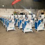 Round Bar Sanding Machine for Shovel Handle Rod in Advanced Woodworking
