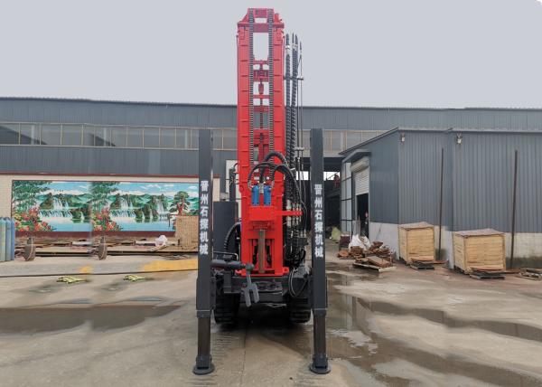 Large 180 Meters Water Well Drilling Equipment Customized Pneumatic Dht Blasting