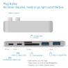 Buy cheap 7 in 1 Dual Type-C Docking Station Thunderbolt 3 Hub for 2016/2017 MacBook Pro from wholesalers