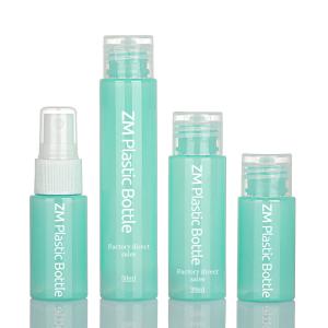 China Mist Spray Portable Travel Bottles Set PET Material 50ml Capacity factory