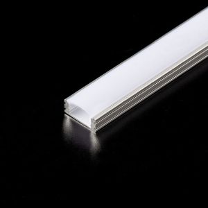 China 8mm White LED Aluminium Profile Square Profile Light PC Cover Linear on sale