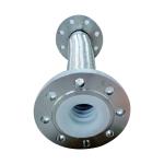 Ss304 Wire Mesh Stainless Steel Flexible Bellow PTFE Lined Metal Flange Braided